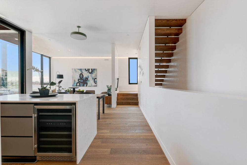 Interior of 1040 Laurel St in San Carlos, CA